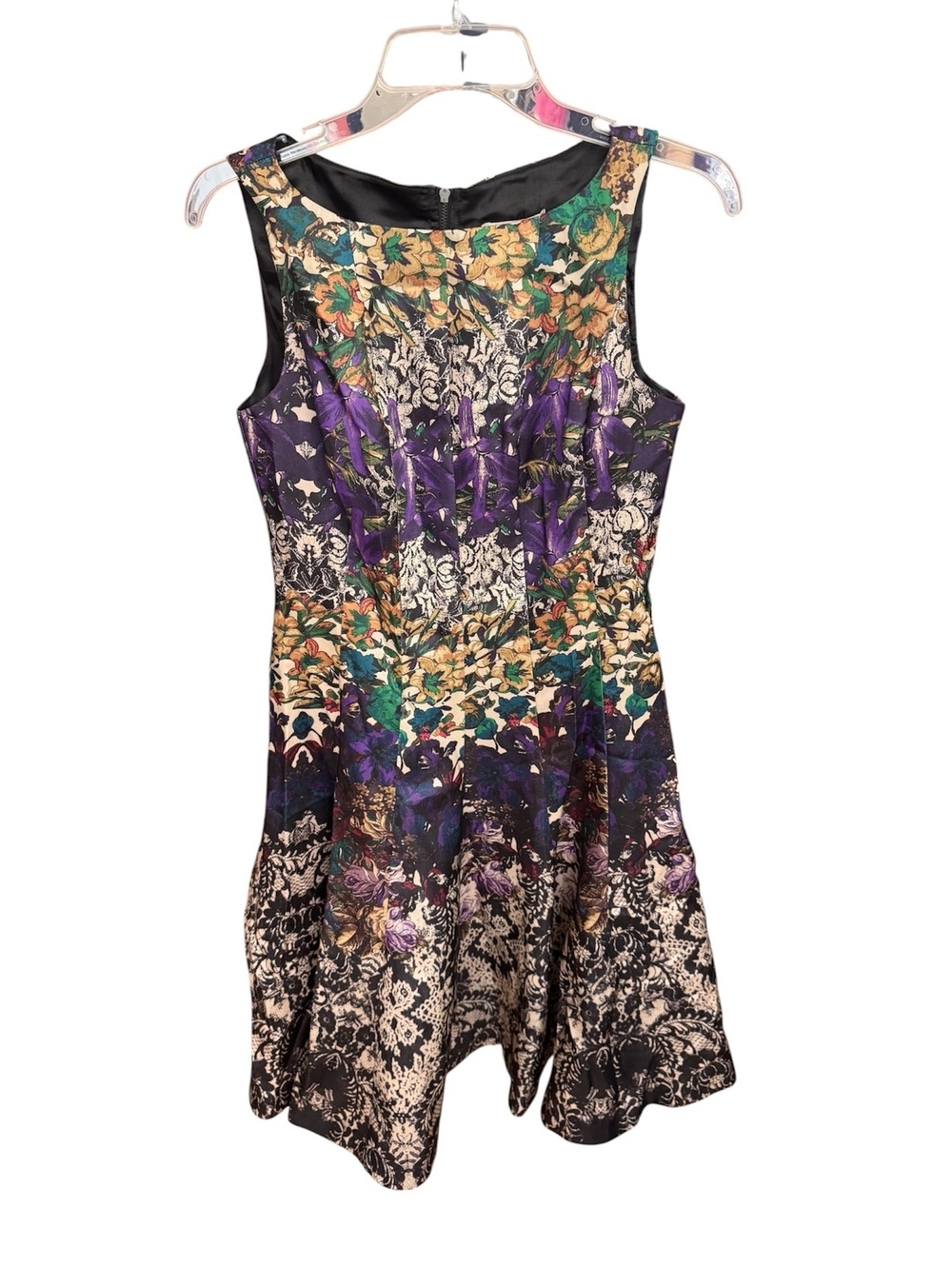 1259 DB Established 1962 Size 6 17.5" PTP Floral Fit & Flare Mini Dress A0001259